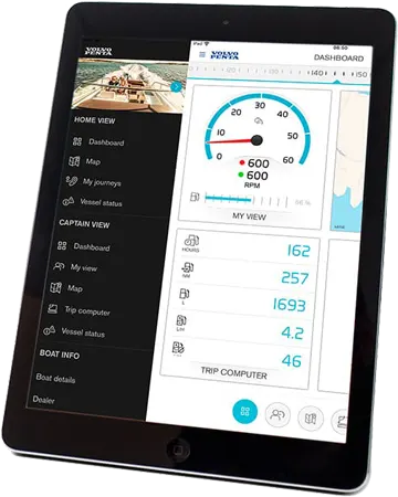 Volvo Penta Easy Connect tablet